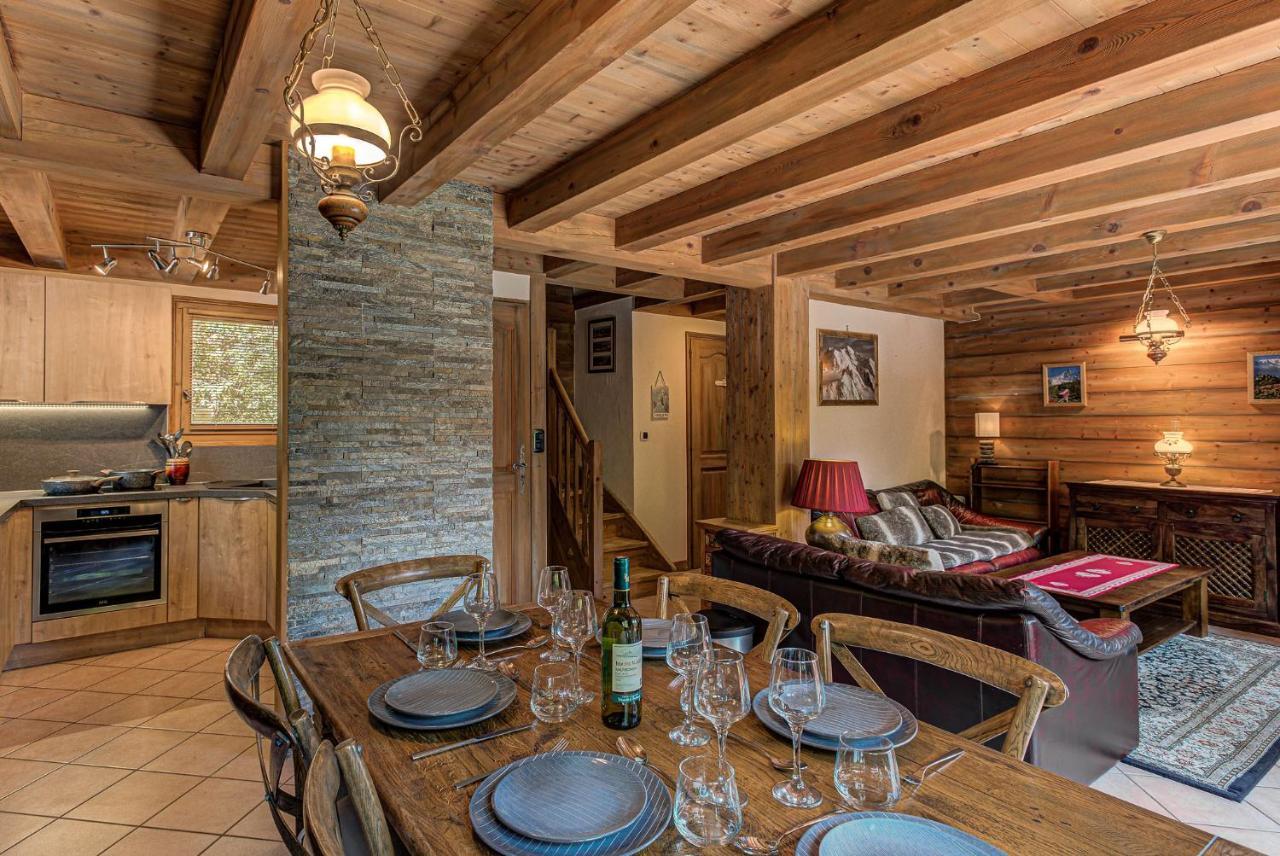 Chalet Blackbushe - Traditional Chalet - Alpes Travel - Sleeps 4-6 Les Houches Ngoại thất bức ảnh