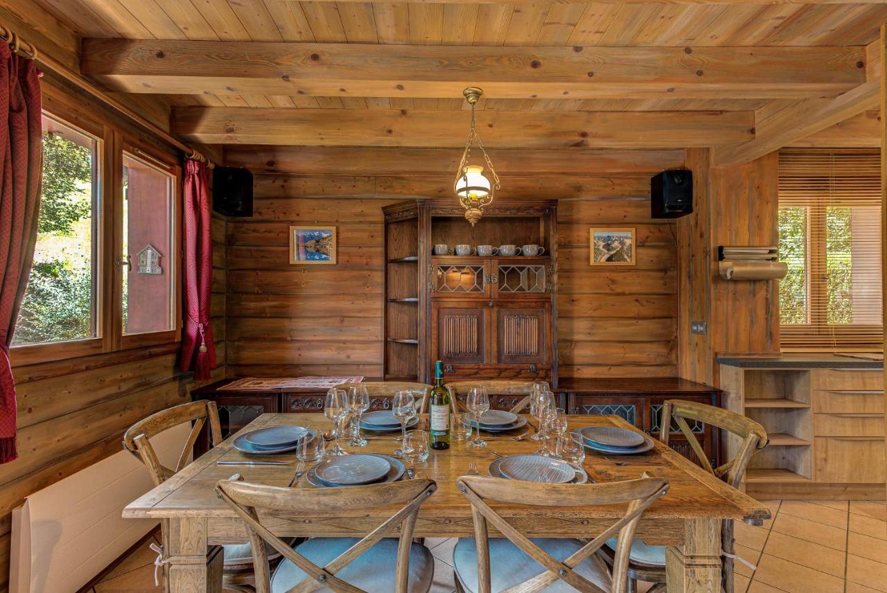 Chalet Blackbushe - Traditional Chalet - Alpes Travel - Sleeps 4-6 Les Houches Ngoại thất bức ảnh