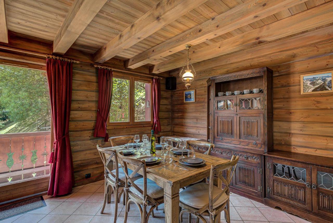 Chalet Blackbushe - Traditional Chalet - Alpes Travel - Sleeps 4-6 Les Houches Ngoại thất bức ảnh